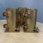 4×8 Inch Concrete Cylinder Molds 1 Set (3 Cylinder)