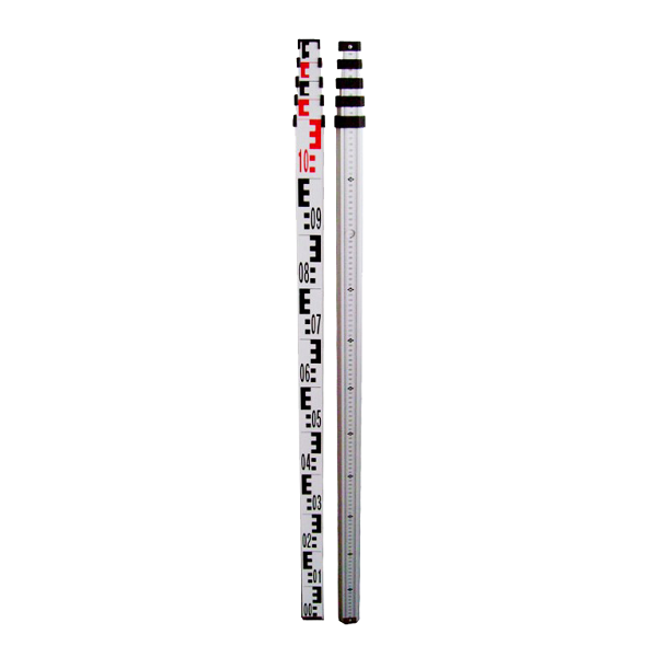 A ranging pole is a long pole used in surveying to measure distances and determine elevations. It is typically made of wood or metal and is marked at regular intervals
