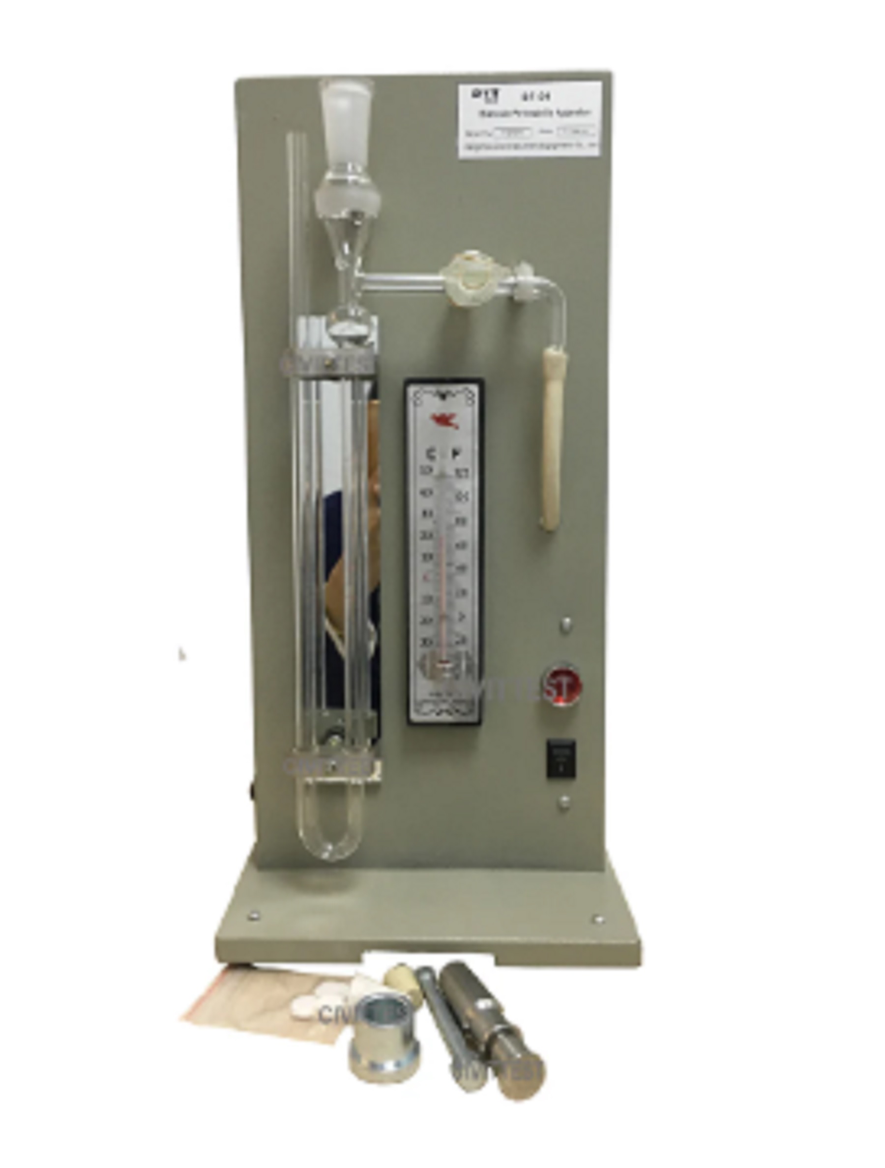 Cement Blaine Fineness Air Permeability Apparatus Specific Surface Area Test