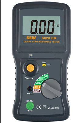 Digital Earth Resistance Tester