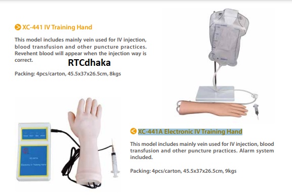 XC-441A Electronic IV Training Hand