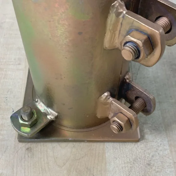 4×8 Inch Concrete Cylinder Molds 1 Set (3 Cylinder+1 Rod)